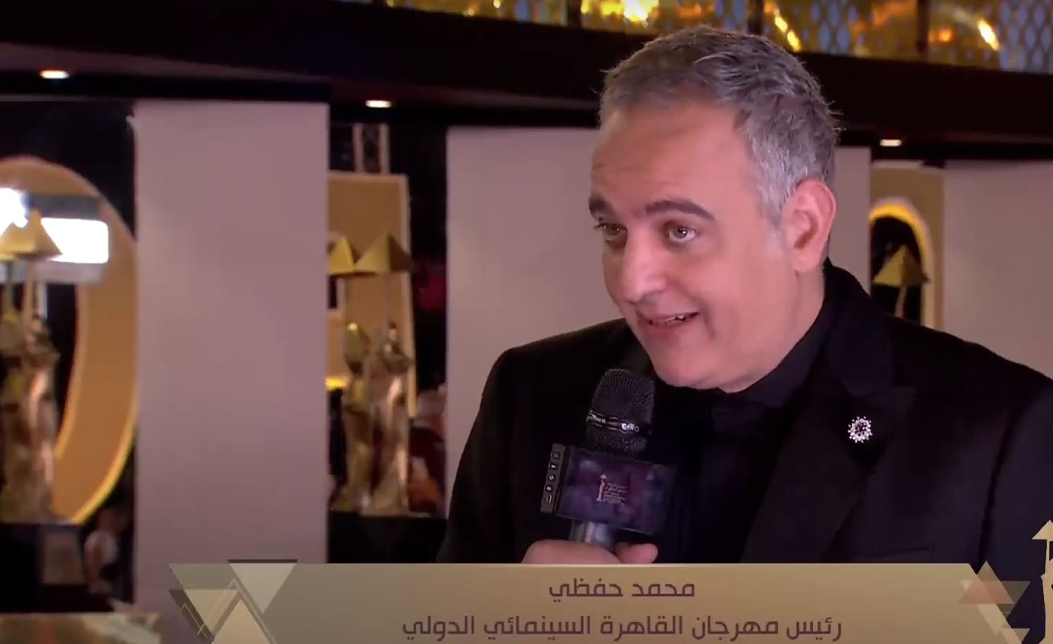 محمد حفظي يشكر كل من ساهم في افتتاح "الكباش"