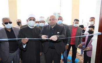 محافظ بني سويف يفتتح مسجد أبوبكر الصديق