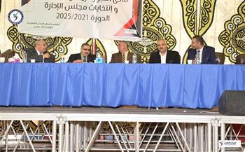 الصبروط يتابع انتخابات مجلس إدارة نادي العبور الرياضي