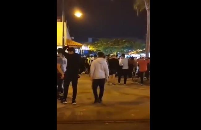خناقة بين أنصار المرشحين من الشباب بنادي سبورتنج بالإسكندرية