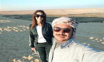 دنيا سمير غانم تهزم أحزانها برحلة سفاري في الفيوم