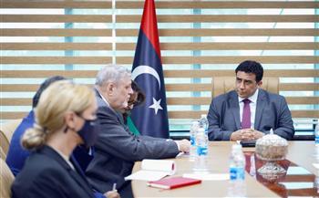 «المنفى» و«كوبيش» يبحثان أخر المستجدات السياسية فى ليبيا