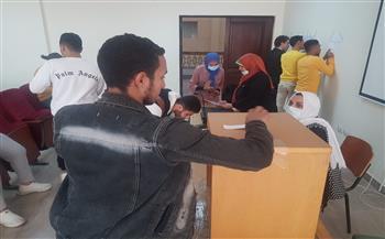 انطلاق الجولة الأولى لماراثون الانتخابات الطلابية بجامعة الفيوم