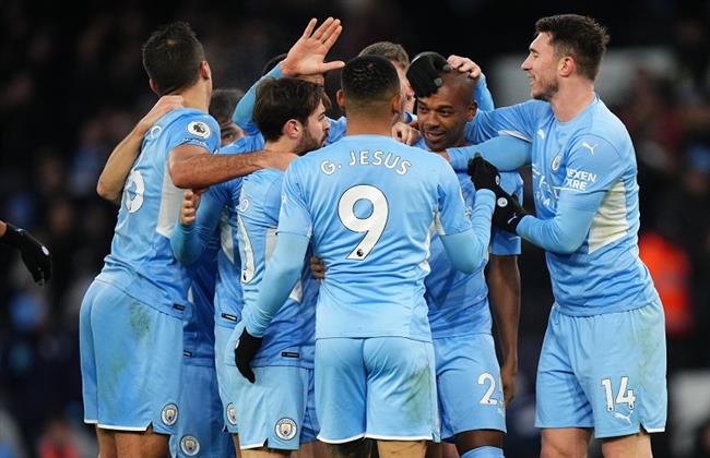 مان سيتي يهزم وست هام يونايتد ويصعد لوصافة الدوري الإنجليزي