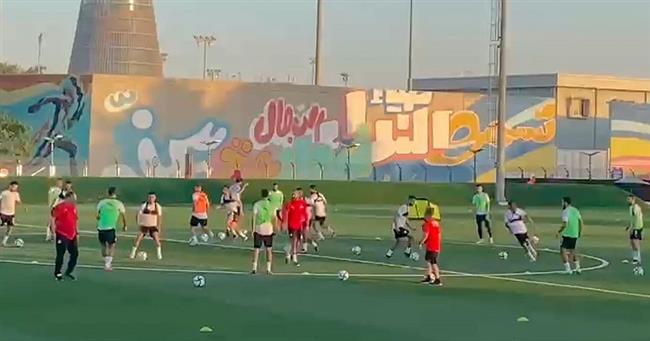 الفراعنة يخوضون أولى حصصهم التدريبية استعداداً لكأس العرب 