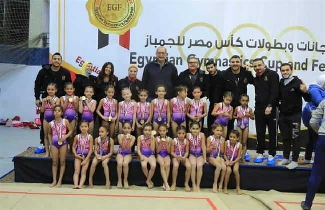 ناشئو وناشئات الجمباز يعتلون قمة كأس مصر للأيروبيك