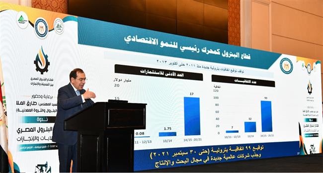 وزير البترول: القطاع واجه العديد من التحديات ونجح في تجاوزها