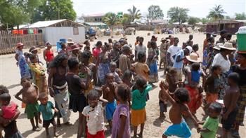    1.3 مليون شخص يعانون من نقص حاد في التغذية بمدغشقر 