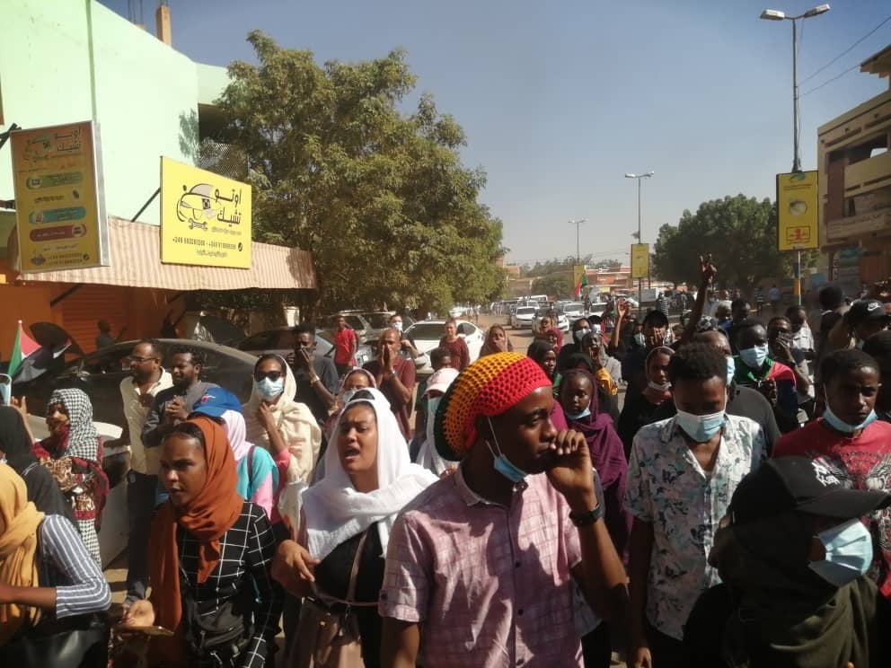 السودان.. مظاهرات حاشدة فى شوارع العاصمة