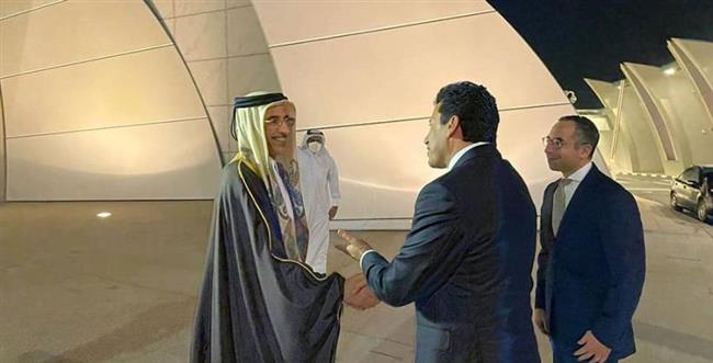 وزير الشباب والرياضة يصل الدوحة لحضور افتتاح كأس العرب