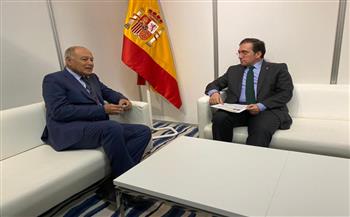   أبو الغيط يلتقى وزير خارجية إسبانيا على هامش مؤتمر برشلونة