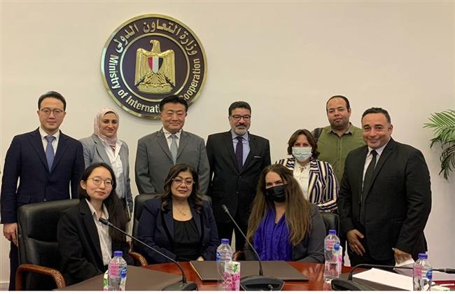 «المشاط» تلتقي وفد بعثة «البنك الكوري» لبحث المشروعات الجارية 