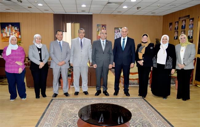 جامعة المنصورة تستضيف اول اجتماع تجمع جامعات وسط الدلتا