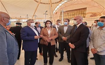   نائب وزير الطيران المدني يتفقد مطار شرم الشيخ الدولي