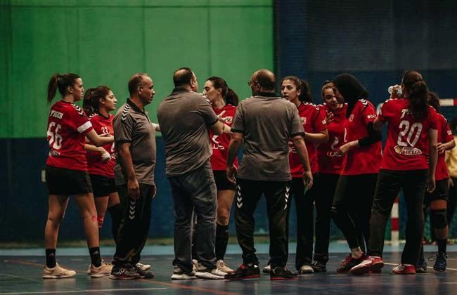 سيدات يد الأهلي يفزن على اتحاد الشرطة في الدوري