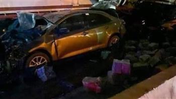   إصابة 5 أشخاص في حادث انقلاب سيارة ملاكي بالوادي الجديد