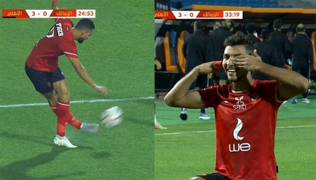 شاهد كعب عمرو السولية فى أسيست هدف محمد شريف أمام الزمالك..فيديو