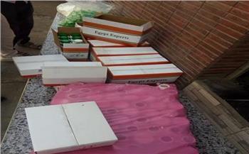 ضبط 23 طن أسمدة مدعمة مجهولة المصدر بالبحيرة
