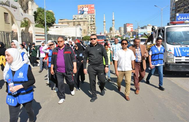 «الشيخ» يشارك بماراثون الجرى «RUN » بالمنصورة