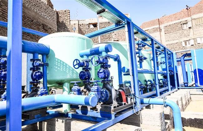 في 4 معلومات .. تعرّف علي محطة مياه أبو عمورى والبطحة بنجع حمادى  