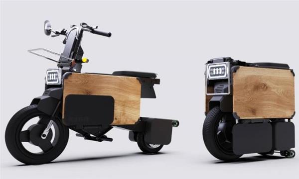 شركة يابانية تبتكر دراجة كهربائية قابلة للطى