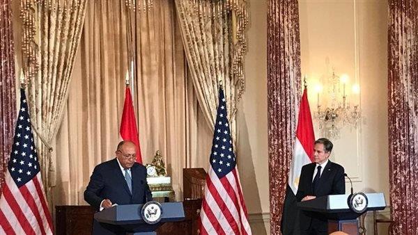 شكري وبلينكن يفتتحان الحوار الاستراتيجي بين مصر والولايات المتحدة بواشنطن