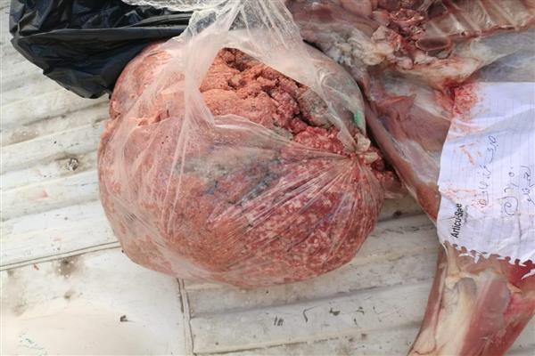 ضبط 612 كجم من اللحوم ومصنعاتها لمخالفتها الاشتراطات الصحية بالفيوم