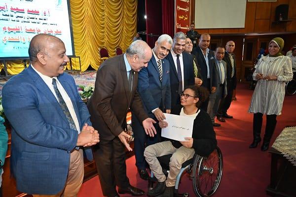 جامعة الفيوم تطلق المهرجان الثاني للإرادة والتحدي