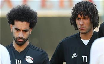 «صلاح» و«النني» ينضمان إلى تدريبات الفراعنة استعداداً لمواجهة أنجولا