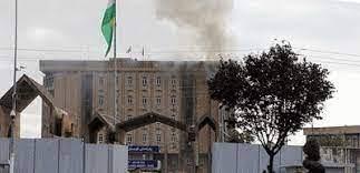   العراق.. اندلاع حريق داخل برلمان كردستان 