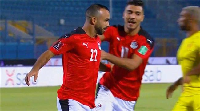 كأس العرب| أفشة يفتتح أهداف منتخب مصر فى شباك لبنان