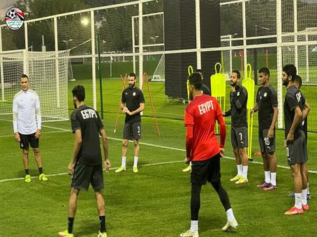 صور .. منتخب مصر يختتم استعداداته للقاء الأردن غدا 