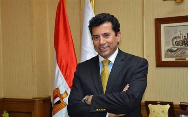 وزيرالرياضة يطمئن على البعثة المصرية المشاركة في البطولة الأفريقية لكرة الهدف