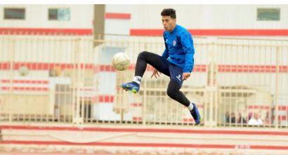 تقسيم لاعبي الزمالك ثلاث مجموعات لأداء تدريبات تأهيلية بالكرة 