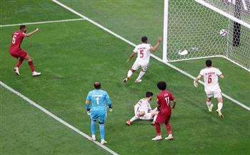   بو علام يسجل الهدف الثالث لصالح قطر فى مرمى خصيف