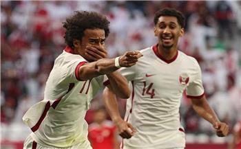 عبد العزيز حاتم يحرز الهدف الرابع فى مرمى الإمارات