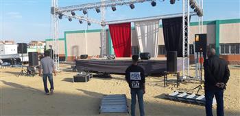 «القافلة  الثقافية» المتنقل للقري الأكثر احتياجا  بقرية التنميه ببرج العرب 