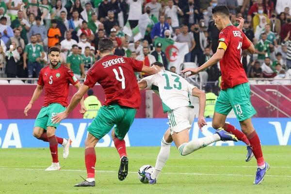 المغرب والجزائر يحتكمون للأشواط الإضافية عقب التعادل الإيجابى فى الوقت الأصلى