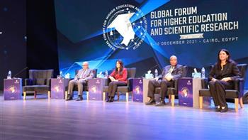   وزيرة التعاون الدولي تشارك في فعاليات المنتدى العالمي للتعليم العالي والبحث العلمي