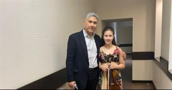   أحمد أبو زهرة: «الكمان» لم يعطل ابنتي على الدراسة.. فيديو