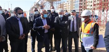 وزير النقل يتفقد معدلات تنفيذ مشروع مونوريل العاصمة الإدارية