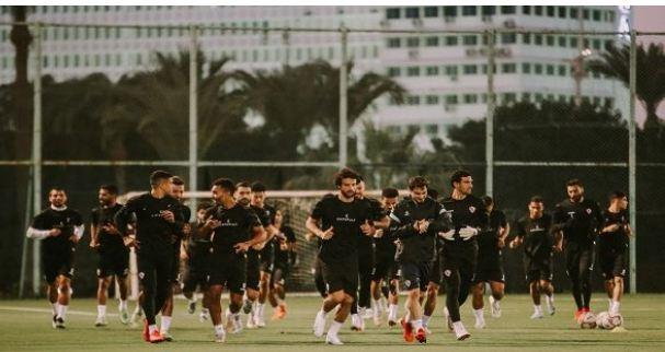 تدريبات تأهيلية للاعبي الزمالك في مجمع الصالات