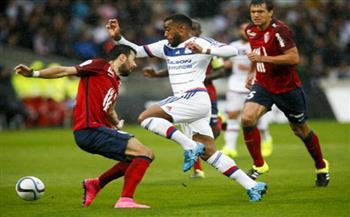ليل وليون يتعادلان سلبيا بالدوري الفرنسي لكرة القدم