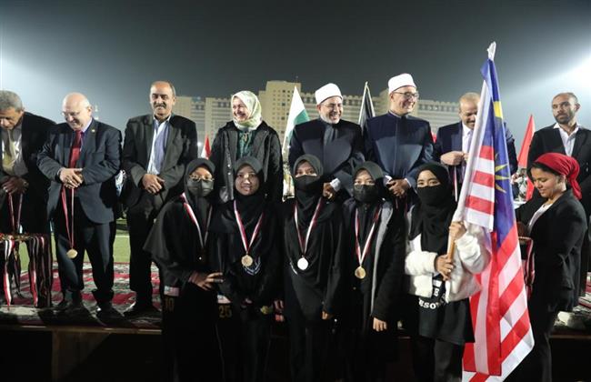 تكريم الفائزين بكأس الأزهر للوافدين خلال احتفالية كبرى بحضور قيادات الأزهر 