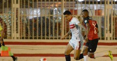 التعادل الإيجابى يسيطر على الشوط الأول من مباراة الزمالك والرائد السعودى 