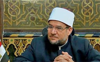   وزير الأوقاف: تم افتتاح 1800 مسجد خلال عام