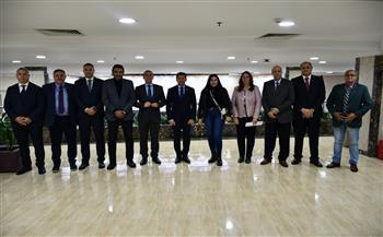 وزير الرياضة يطلع علي خطة مجلس إدارة اتحاد كرة الطائرة