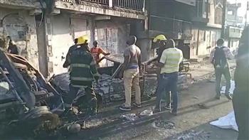   مصرع 62 شخص فى انفجار شاحنة بـ «هايتيان»