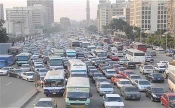 تفاصيل الحالة المرورية في القاهرة والجيزة.. فيديو