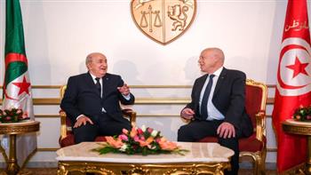   الرئيس الجزائري يجري محادثات رسمية مع نظيره التونسي